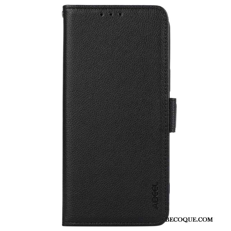 Etui Folio Motorola Edge 50 Neo Tekstura Litchi Abeel Etui Ochronne