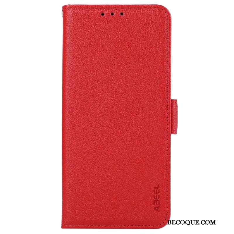 Etui Folio Motorola Edge 50 Neo Tekstura Litchi Abeel Etui Ochronne