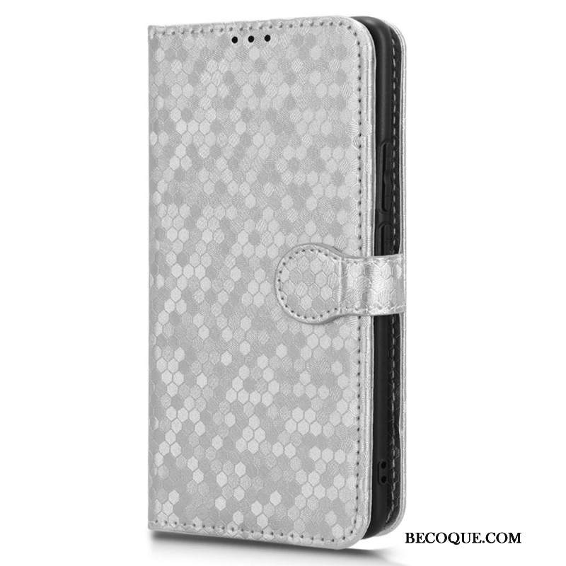 Etui Folio Oppo Reno 11 5g Błyszczące Kropki Z Paskiem