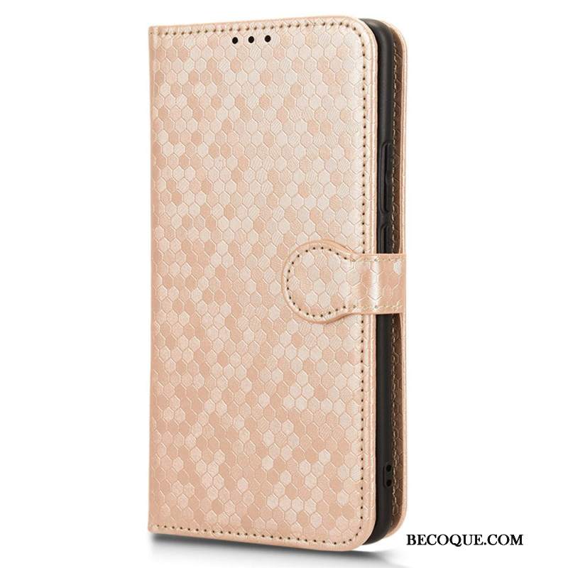 Etui Folio Oppo Reno 11 5g Błyszczące Kropki Z Paskiem