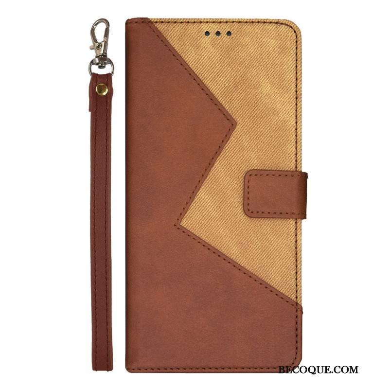 Etui Folio Oppo Reno 12 5g Dwukolorowy Idewei