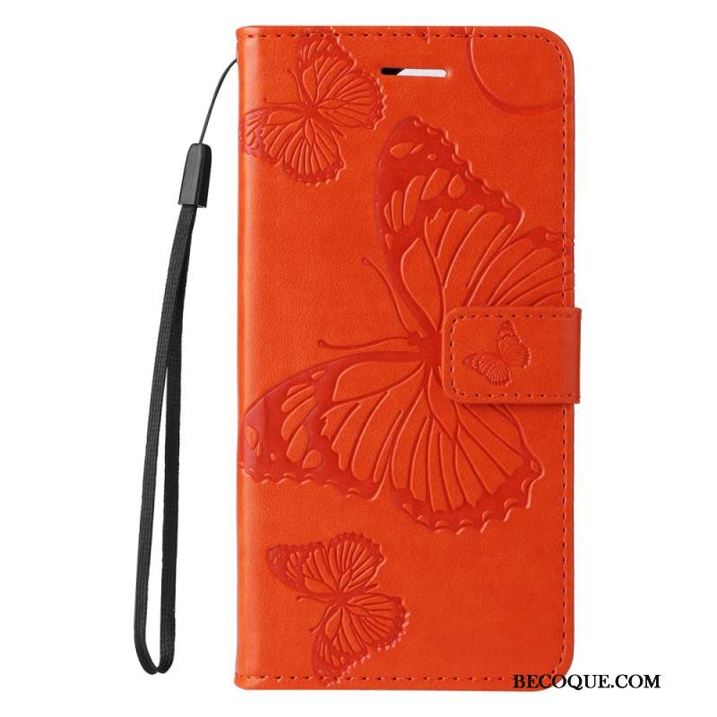 Etui Folio Oppo Reno 12 5g Gigantyczne Motyle Etui Ochronne
