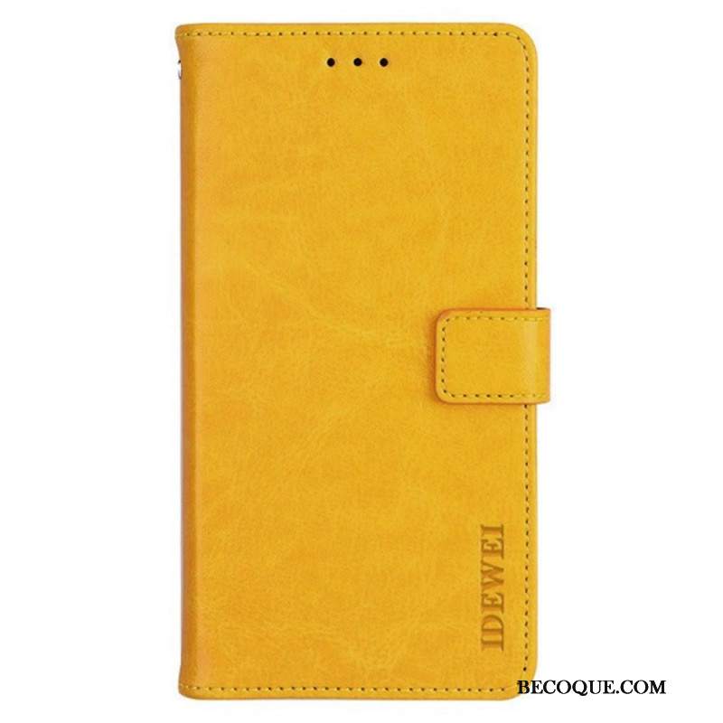 Etui Folio Oppo Reno 12 5g Idewei Etui Ochronne