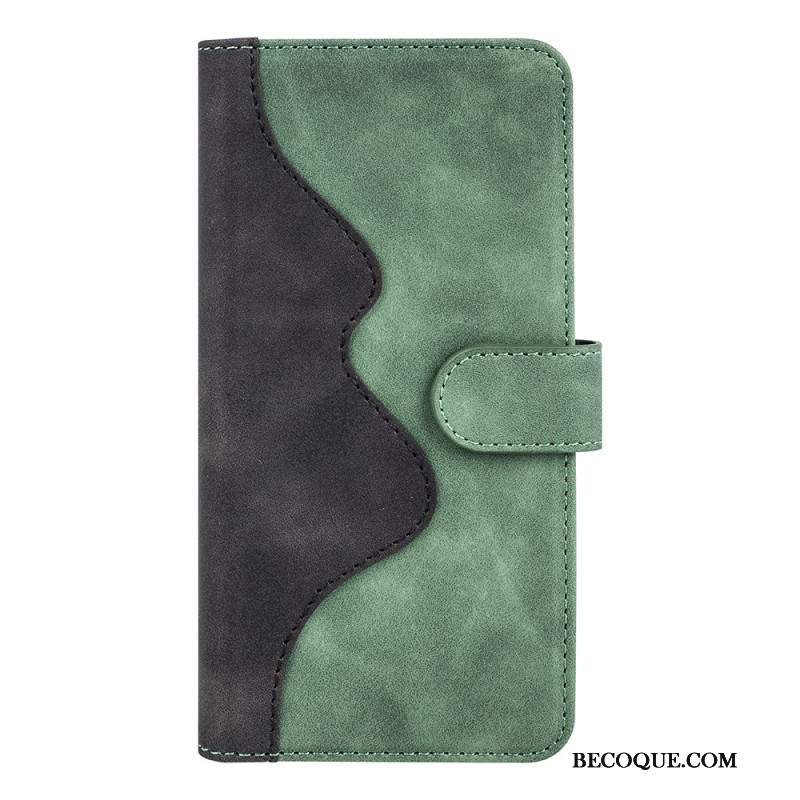 Etui Folio Oppo Reno 12 5g Konstrukcja Dwukolorowa