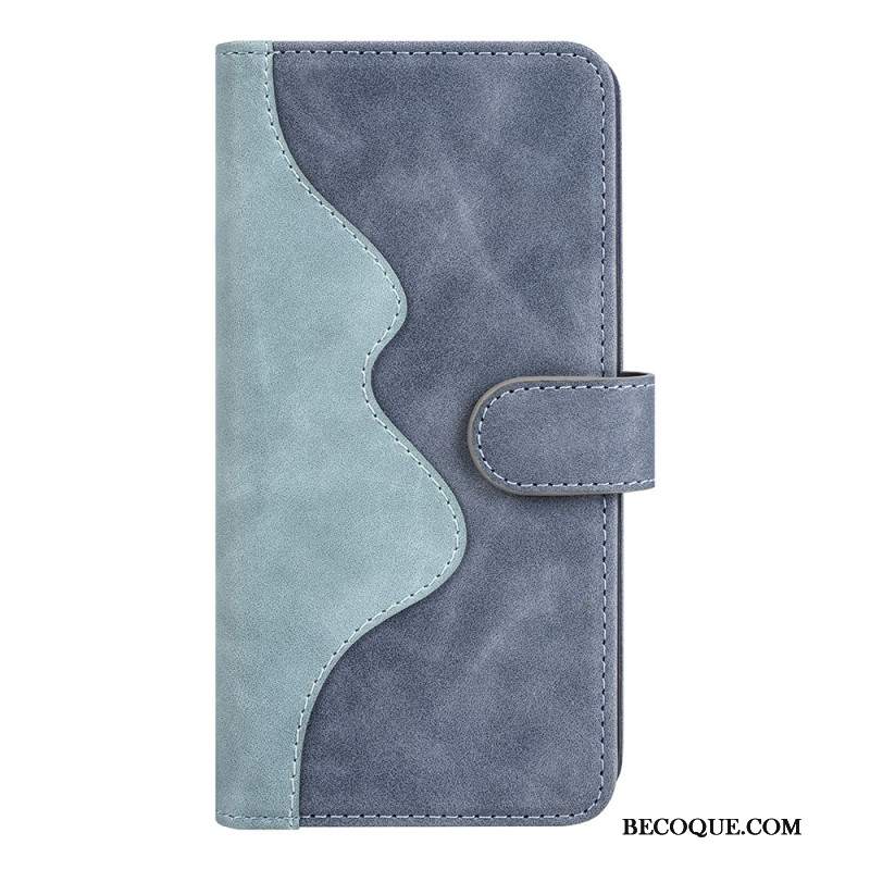 Etui Folio Oppo Reno 12 5g Konstrukcja Dwukolorowa