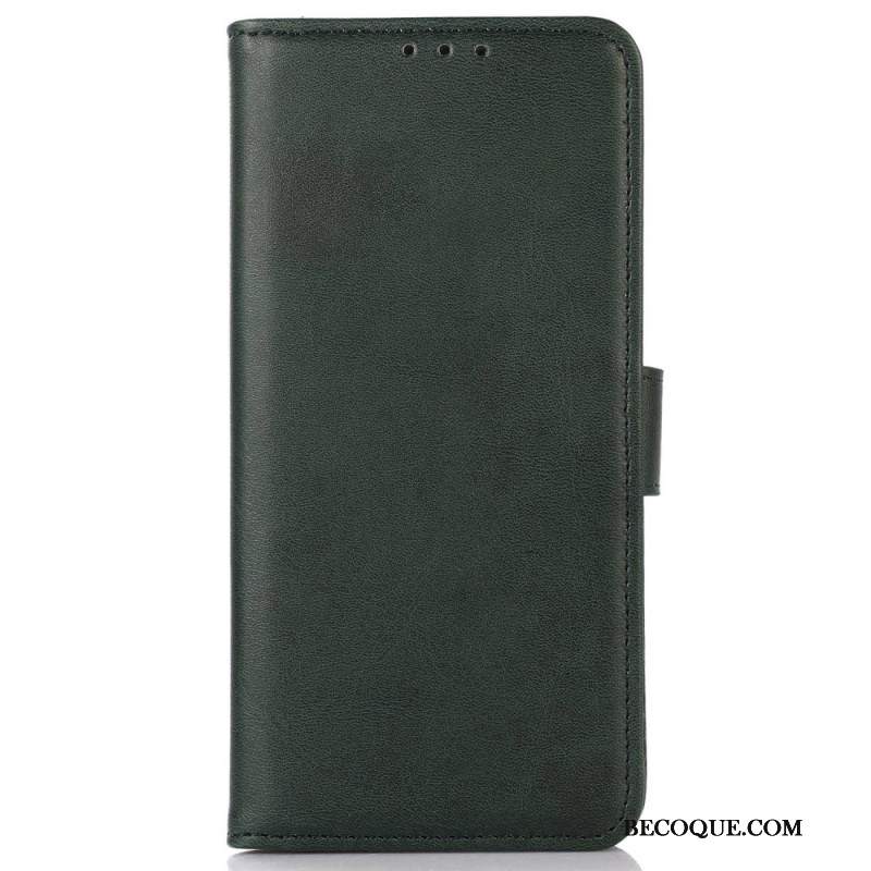 Etui Folio Oppo Reno 12 Pro 5g Efekt Skóry Etui Ochronne