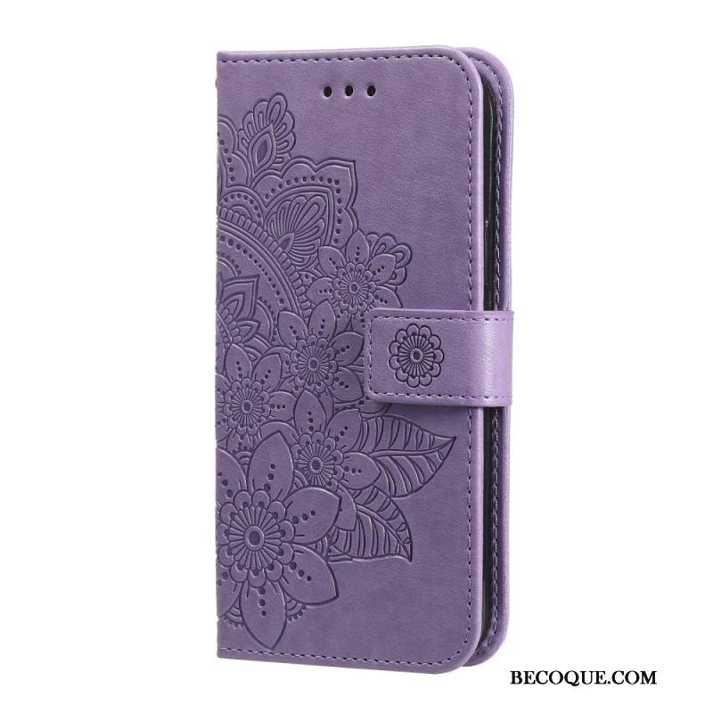 Etui Folio Oppo Reno 12f 5g Druk Mandali Etui Ochronne