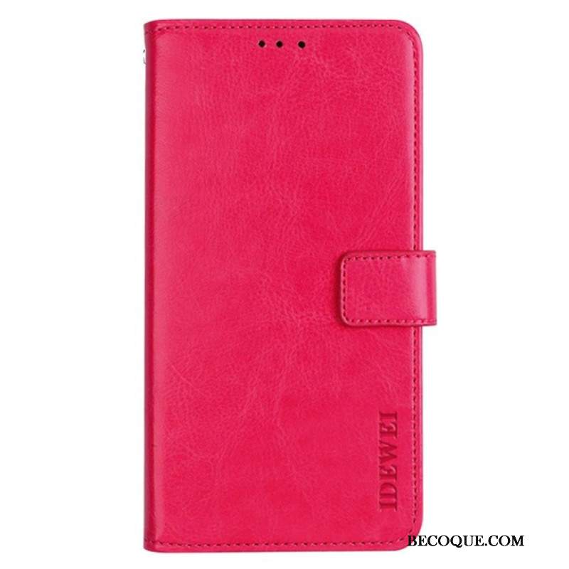 Etui Folio Samsung Galaxy A15 5g Retro Idewei
