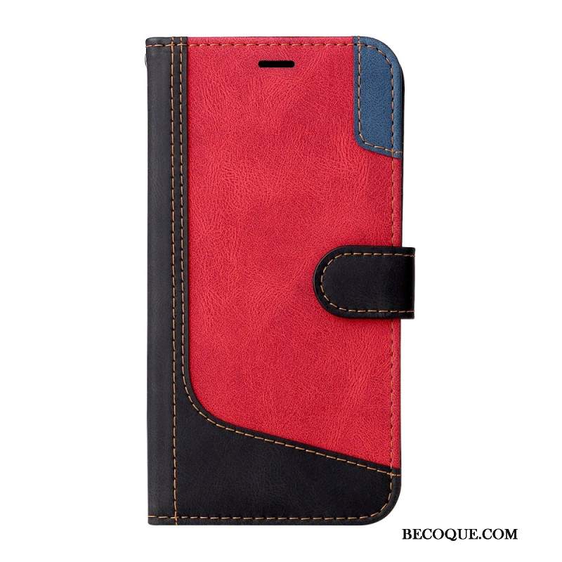 Etui Folio Samsung Galaxy A15 5g Trójkolorowy Z Paskiem