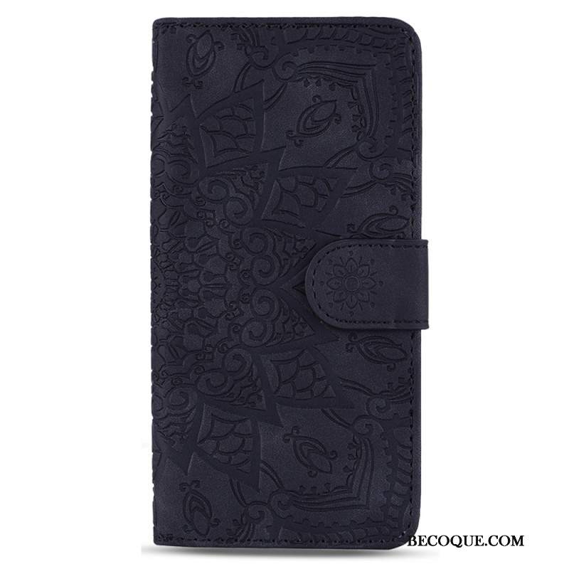Etui Folio Samsung Galaxy A15 Drukowana Mandala Z Paskiem