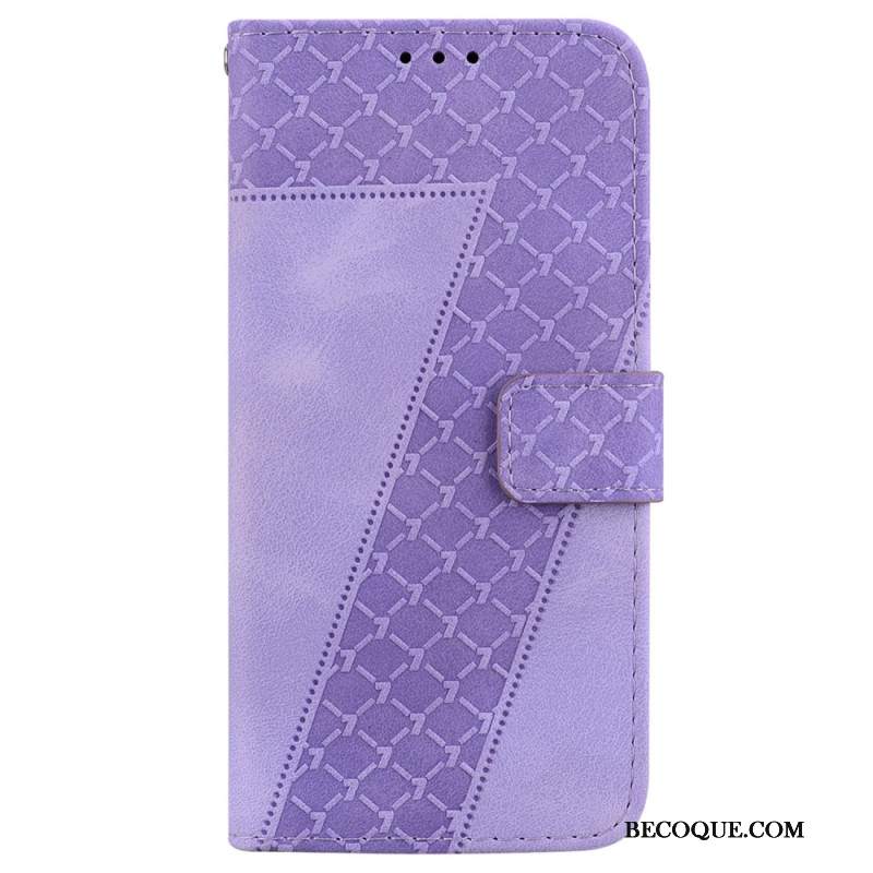Etui Folio Samsung Galaxy A15 Wzór 7 Z Paskiem Etui Ochronne