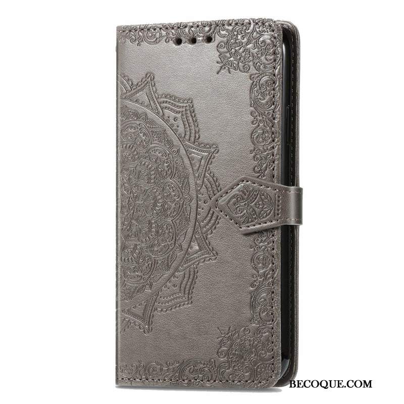 Etui Folio Samsung Galaxy A16 5g Mandala Barokowa Etui Ochronne
