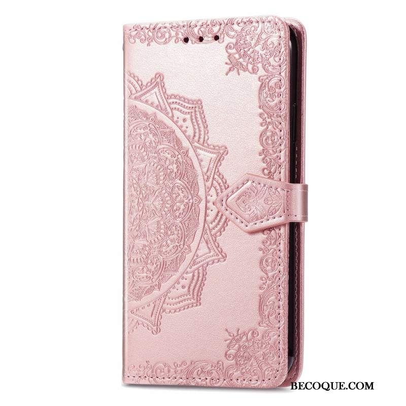 Etui Folio Samsung Galaxy A16 5g Mandala Barokowa Etui Ochronne
