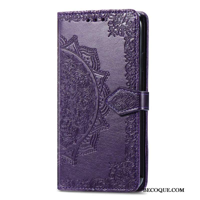 Etui Folio Samsung Galaxy A16 5g Mandala Barokowa Etui Ochronne