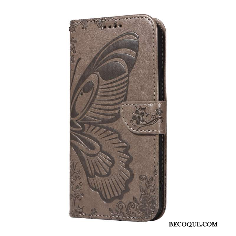 Etui Folio Samsung Galaxy A16 5g Ślad Motyla Etui Ochronne