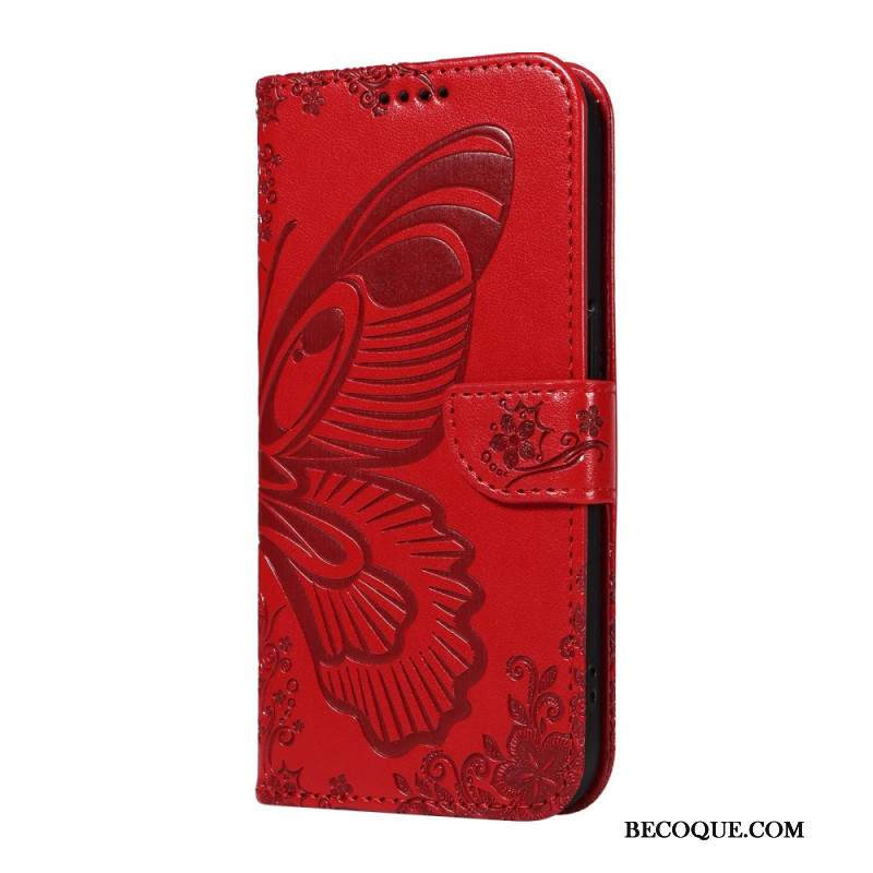 Etui Folio Samsung Galaxy A16 5g Ślad Motyla Etui Ochronne