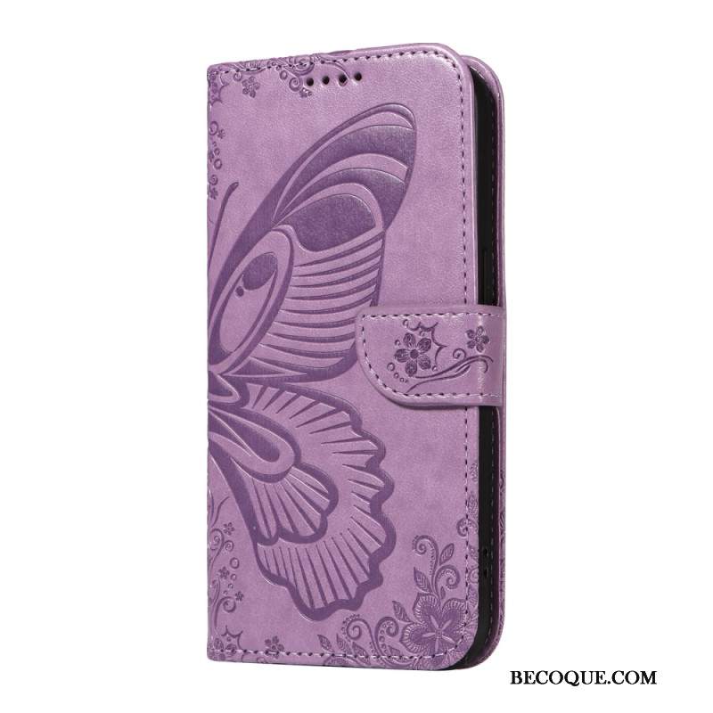 Etui Folio Samsung Galaxy A16 5g Ślad Motyla Etui Ochronne