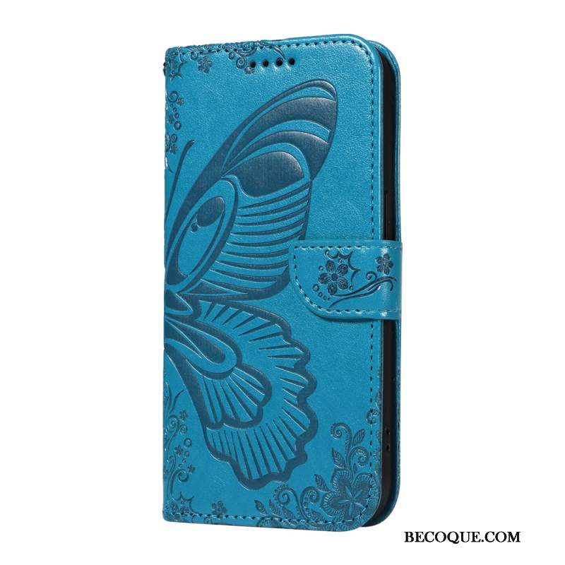 Etui Folio Samsung Galaxy A16 5g Ślad Motyla Etui Ochronne