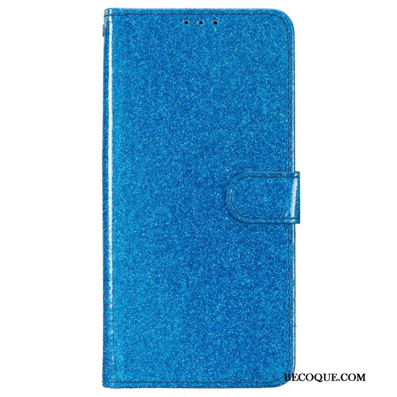 Etui Folio Samsung Galaxy A55 5g Cekinowy Pasek Etui Ochronne