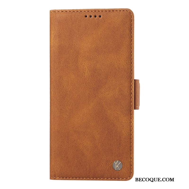 Etui Folio Samsung Galaxy A55 5g Efekt Zamszu Yikatu