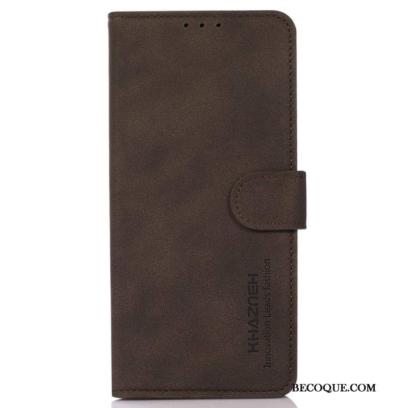 Etui Folio Samsung Galaxy A55 5g Skórzany Styl Khazneh Etui Ochronne