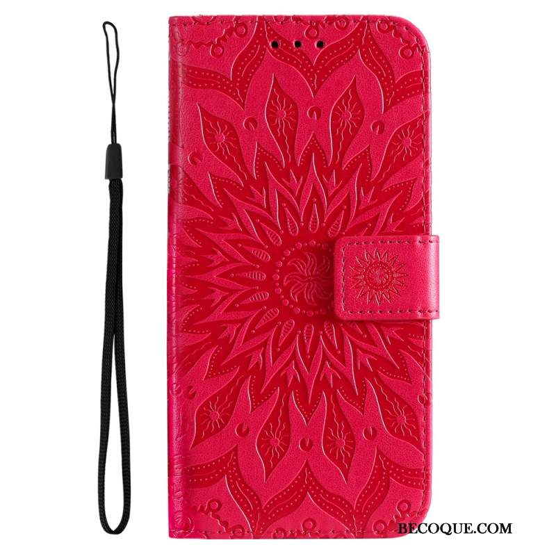 Etui Folio Samsung Galaxy A55 5g Wspaniała Mandala Z Paskiem