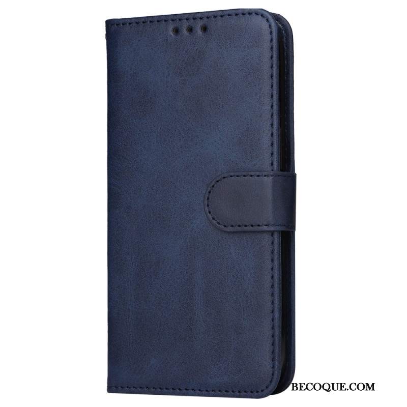 Etui Folio Samsung Galaxy S24 5g Efekt Skóry Z Paskiem Etui Ochronne