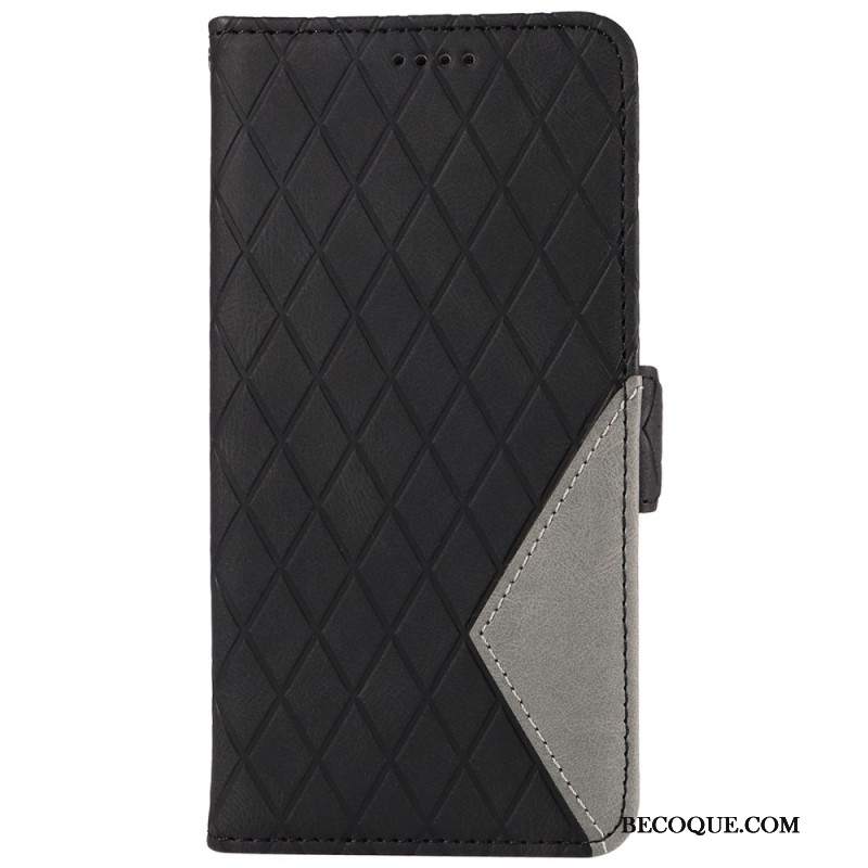Etui Folio Samsung Galaxy S24 Fe Diamentowe Paski