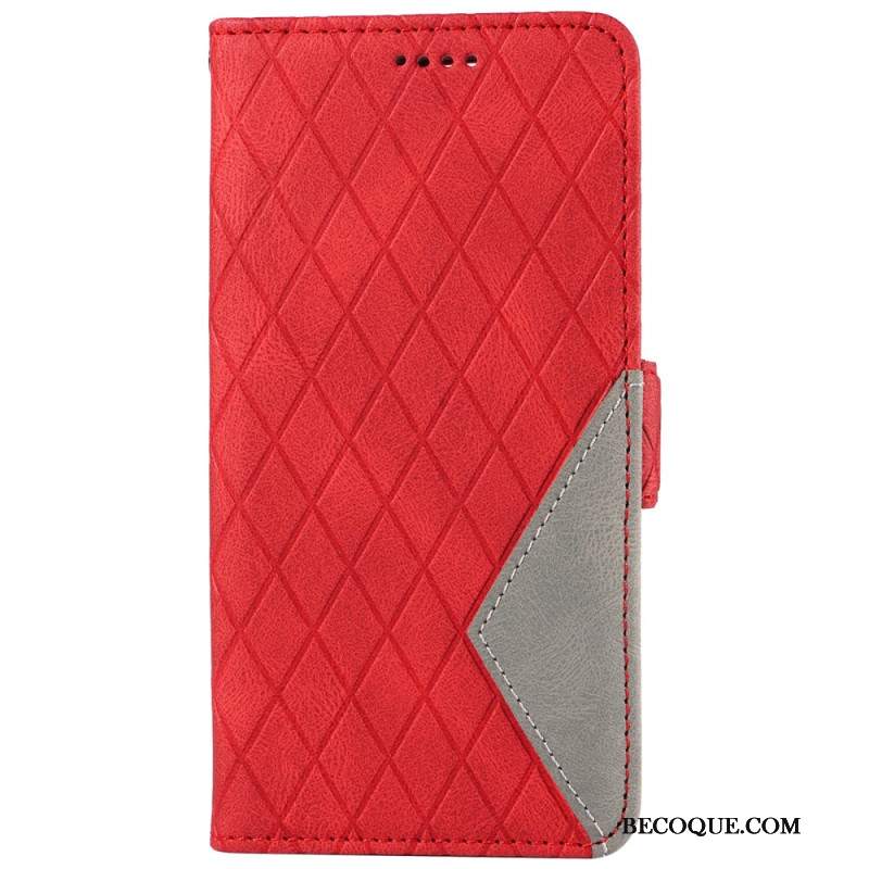 Etui Folio Samsung Galaxy S24 Fe Diamentowe Paski