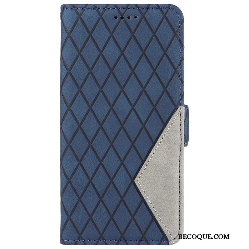 Etui Folio Samsung Galaxy S24 Fe Diamentowe Paski