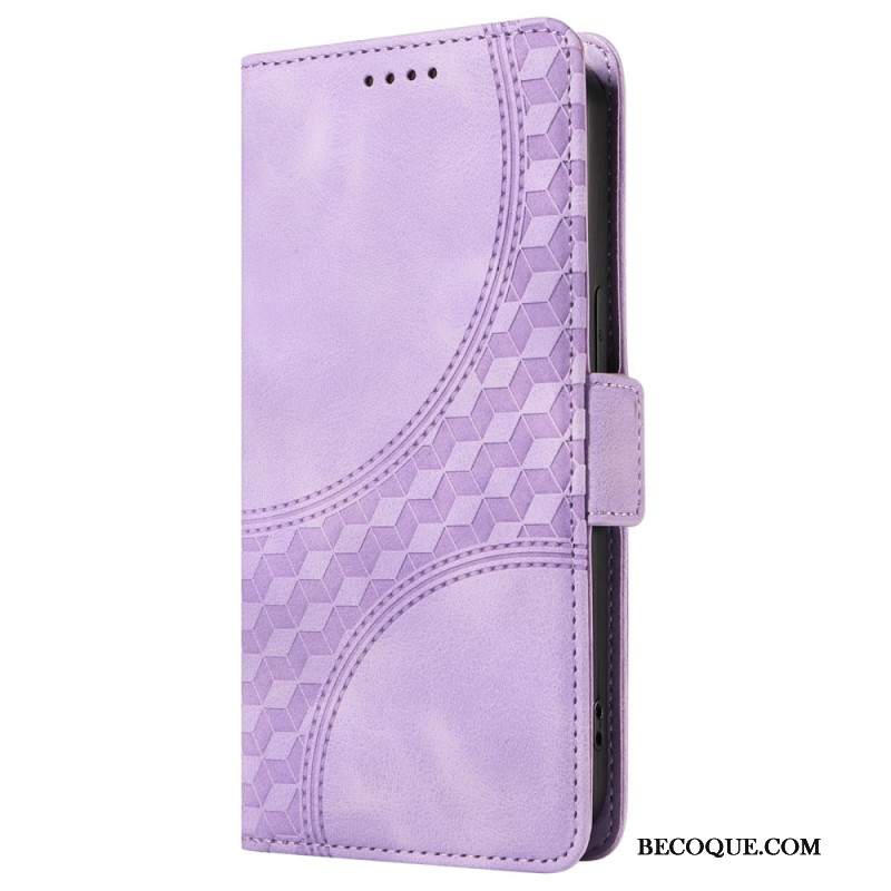 Etui Folio Samsung Galaxy S24 Fe Gwiezdne Diamenty