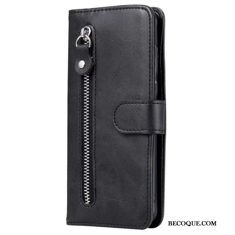 Etui Folio Samsung Galaxy S24 Fe Kieszeń Zapinana Na Zamek