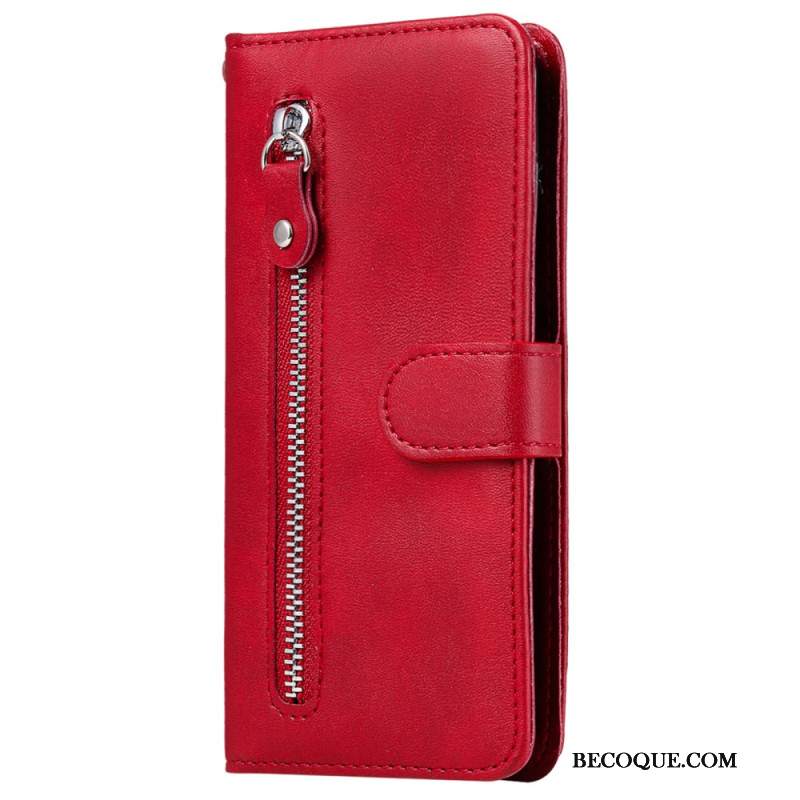 Etui Folio Samsung Galaxy S24 Fe Kieszeń Zapinana Na Zamek