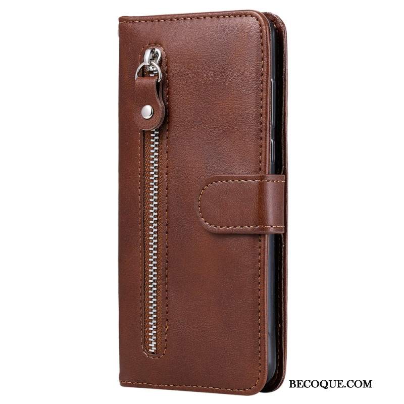 Etui Folio Samsung Galaxy S24 Fe Kieszeń Zapinana Na Zamek