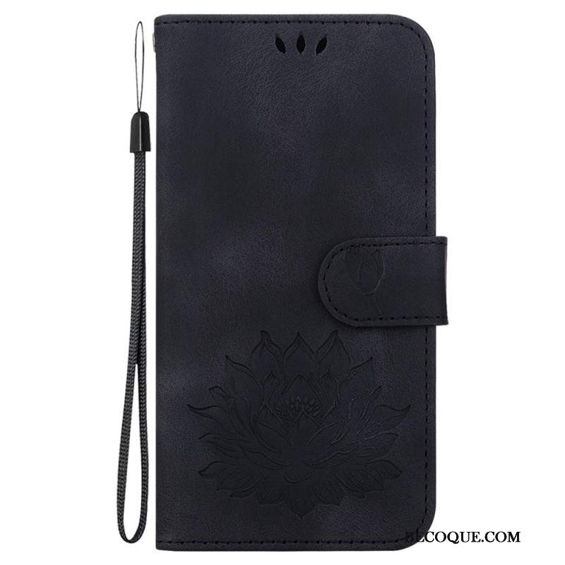 Etui Folio Samsung Galaxy S24 Fe Kwiat Lotosu
