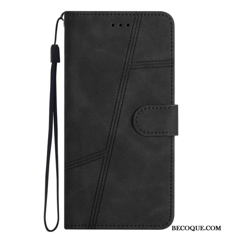 Etui Folio Samsung Galaxy S24 Fe Liny I Ciągnięcia Etui Ochronne