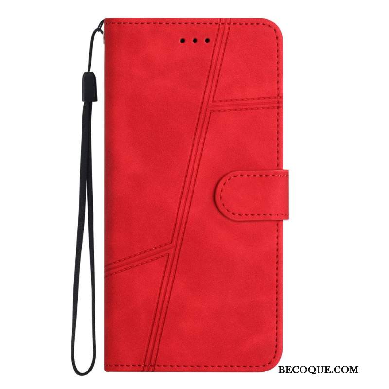 Etui Folio Samsung Galaxy S24 Fe Liny I Ciągnięcia Etui Ochronne