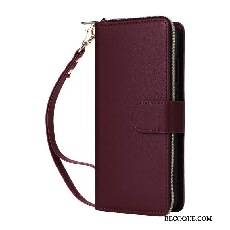 Etui Folio Samsung Galaxy S24 Fe Portfel 9 Etui Na Karty Etui Ochronne