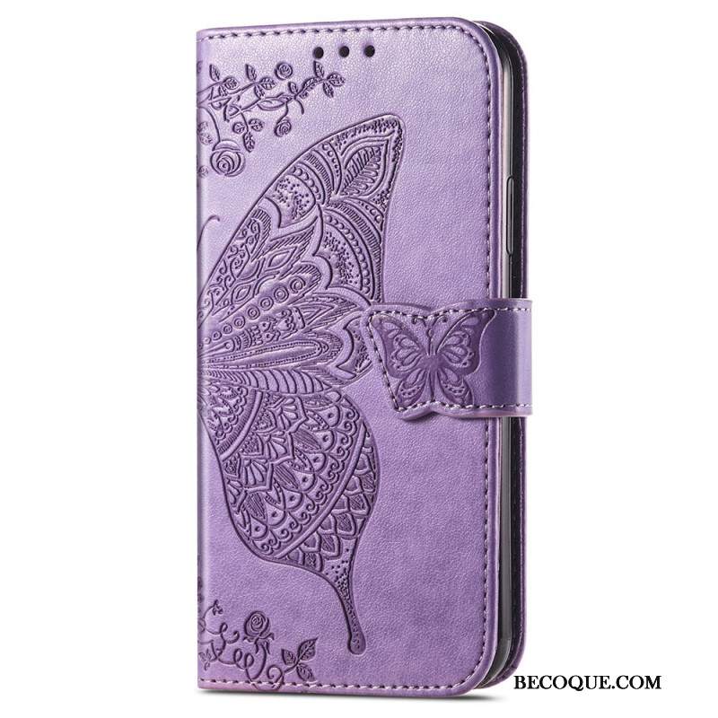 Etui Folio Samsung Galaxy S24 Plus 5g Barokowy Motyl