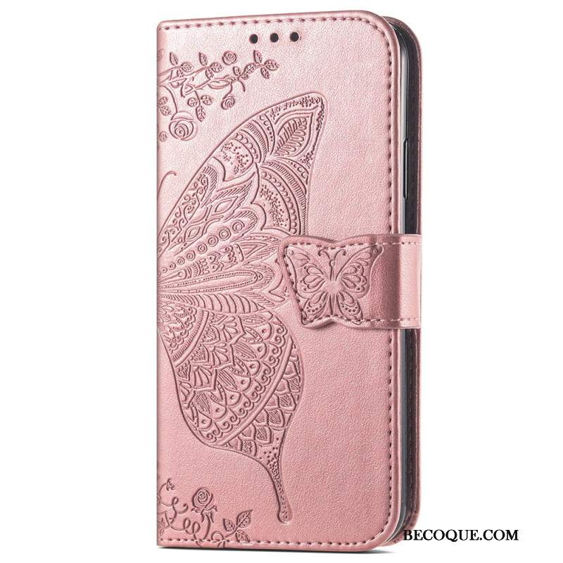 Etui Folio Samsung Galaxy S24 Plus 5g Barokowy Motyl