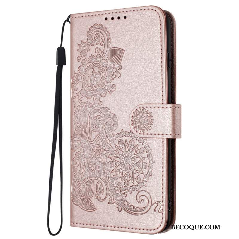 Etui Folio Samsung Galaxy S24 Plus 5g Koronka Etui Ochronne