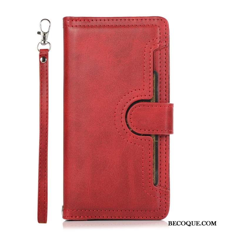 Etui Folio Samsung Galaxy S24 Plus 5g Stylowy Pasek Etui Ochronne