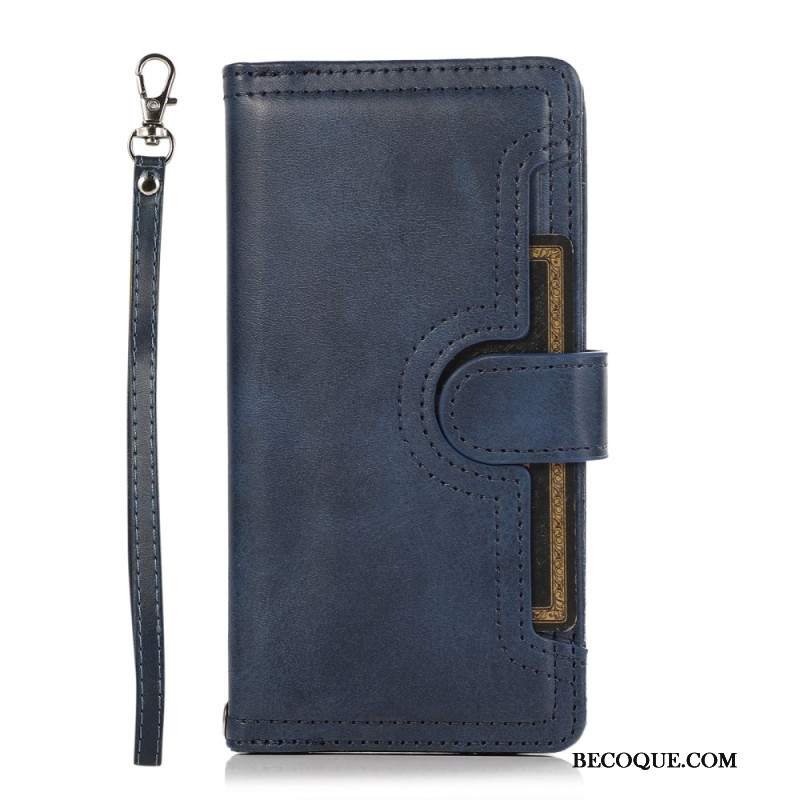 Etui Folio Samsung Galaxy S24 Plus 5g Stylowy Pasek Etui Ochronne