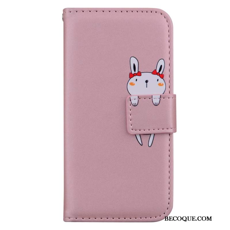 Etui Folio Samsung Galaxy S24 Plus 5g Śmieszne Zwierzę