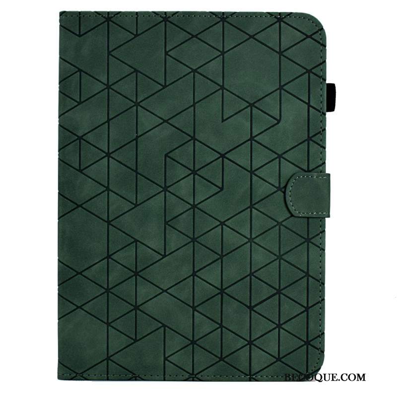 Etui Folio Samsung Galaxy Tab S9 Wzór Geometryczny Etui Ochronne