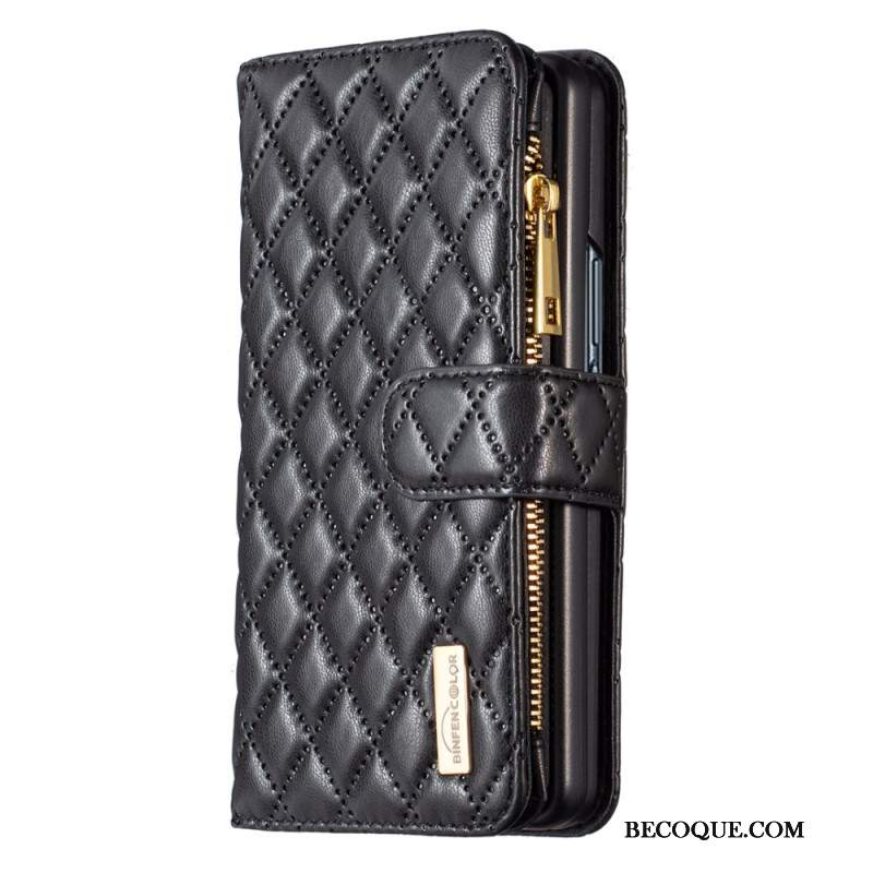 Etui Folio Samsung Galaxy Z Fold 6 Pikowana Binfen Kolor