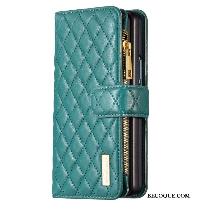 Etui Folio Samsung Galaxy Z Fold 6 Pikowana Binfen Kolor