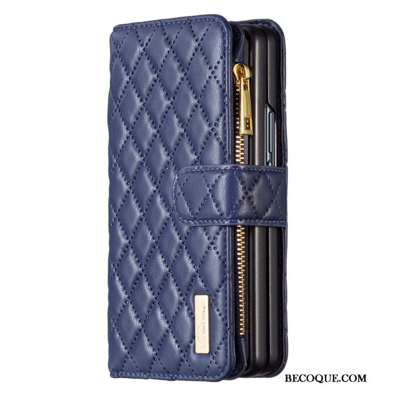 Etui Folio Samsung Galaxy Z Fold 6 Pikowana Binfen Kolor