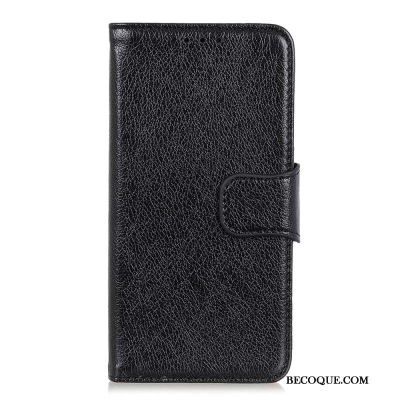 Etui Folio Sony Xperia 1 Vi Tekstura Nappa