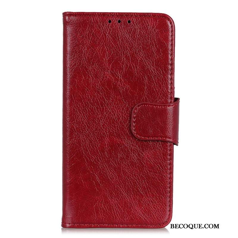 Etui Folio Sony Xperia 1 Vi Tekstura Nappa